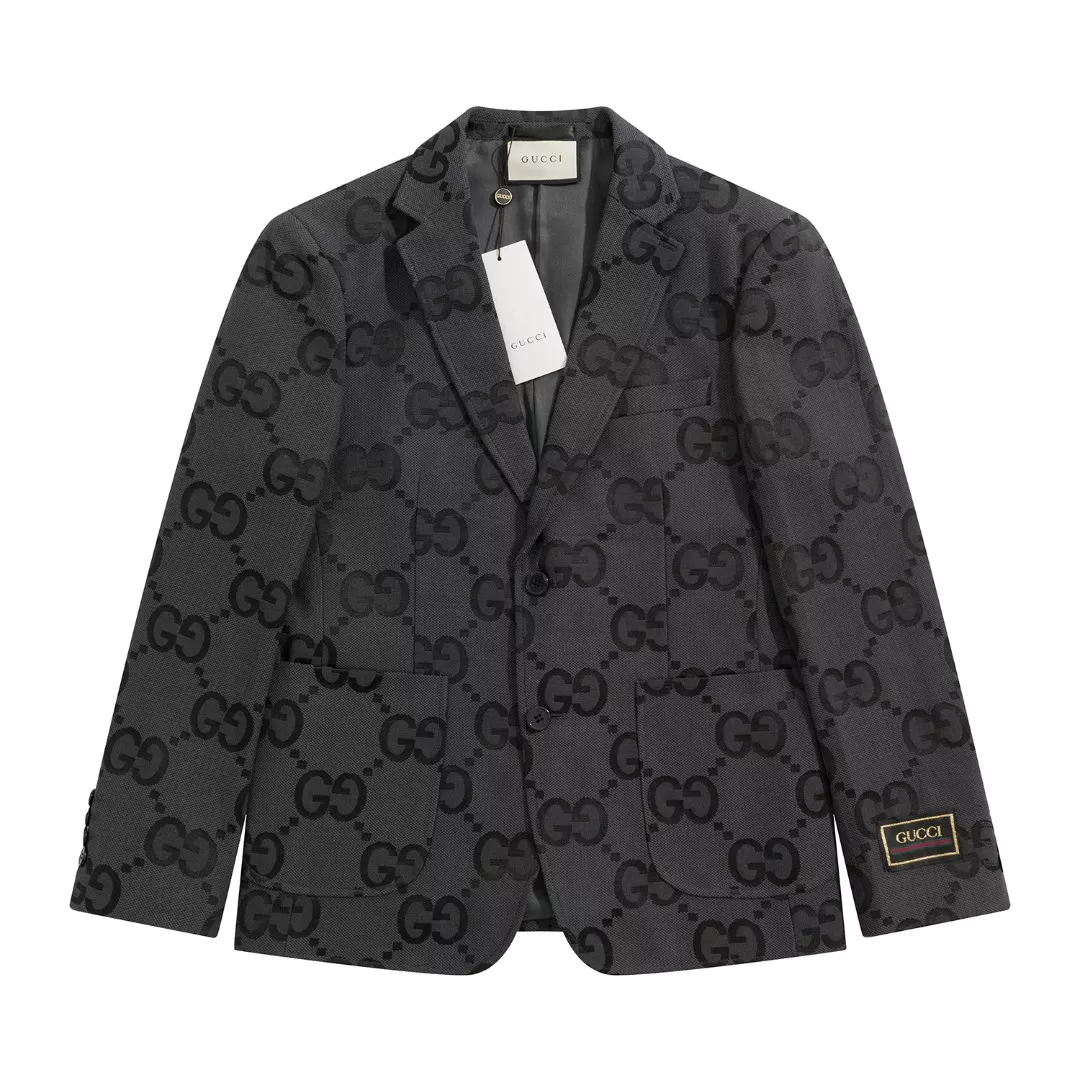 gucci veste manches longues pour homme s_1277bb4:Gucci veste cuir homme